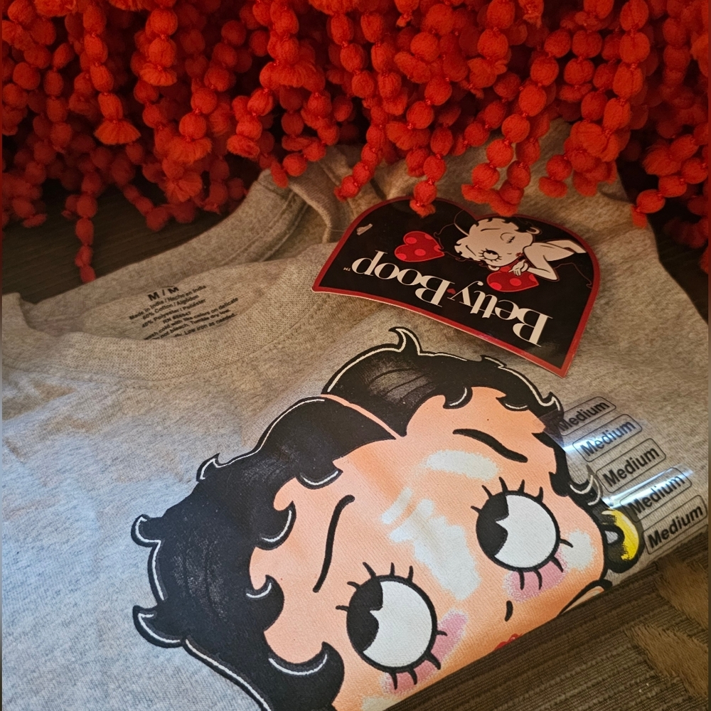 Betty Boop Short Sleeve Tee M
